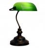 BANKER LAMP SWITCHED BLACK OR BRASS
